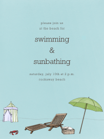 Beach Vignette - Summer Party Invitation by Paperless Post