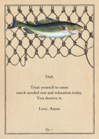 Cod Fish Net - Father's Day Card by John Derian