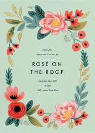 Woven Wildflowers - Spring Party Invitation by Rifle Paper Co.