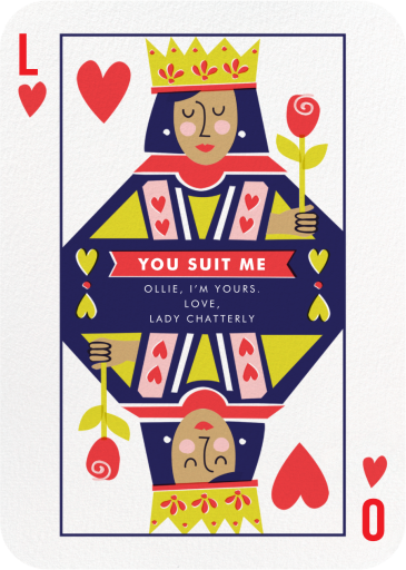 Well-Suited - Valentine's Day Card by Cheree Berry Paper & Design