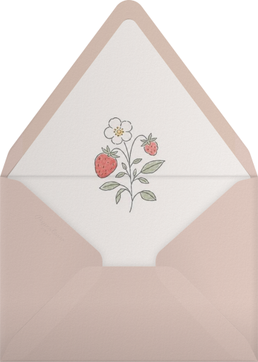 Antique Flowers and Fruit - Paperless Post Envelope