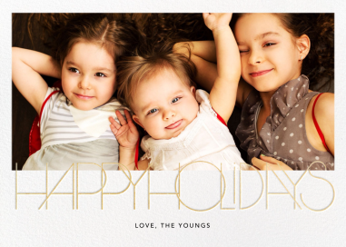 Avant-Garde Holiday by Paperless Post