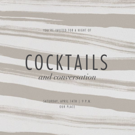 Beau - Fall Party Invitation by Kelly Wearstler