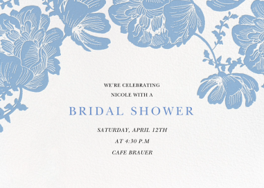 Audrey I (Horizontal) - Bridal Shower Invitation by Paperless Post