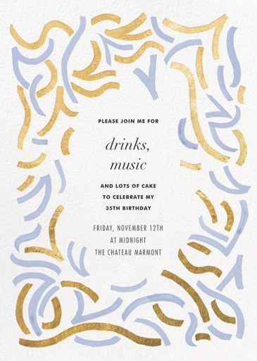 Fuse - Birthday Invitation by Kelly Wearstler