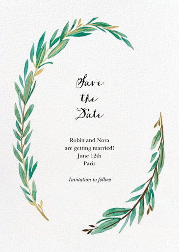 Olive Branch by Paper Source