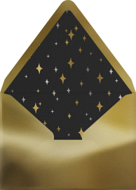 Space Age Stars Photo - Paperless Post Envelope