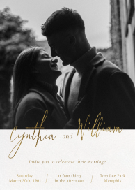 Romantic Photo - Wedding Invitation by Paperless Post