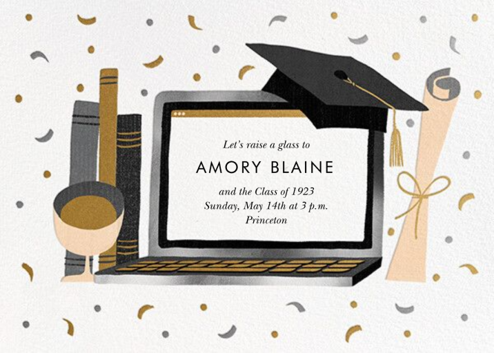Captop - Graduation Party Invitation by Paperless Post