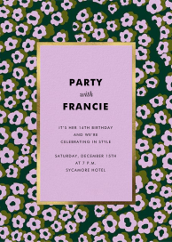 Wild Flora - Birthday Invitation by kate spade new york