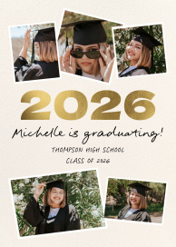 Polaroid Memories - Graduation Announcement by Paperless Post