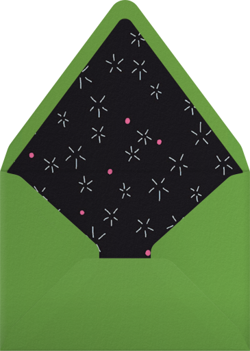 Firework Bouquet - Paperless Post Envelope