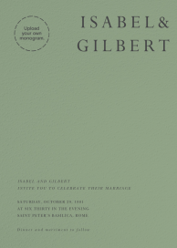 Fulton - Wedding Invitation by Paperless Post