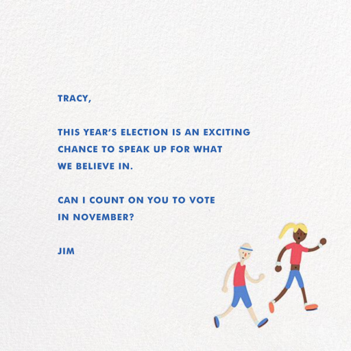 Go Vote by Hello!Lucky - Back