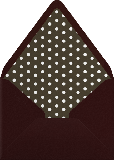 Cut Paper Turkey - Paperless Post Envelope