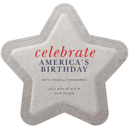 Western Star - 4th of July Invitation by kate spade new york