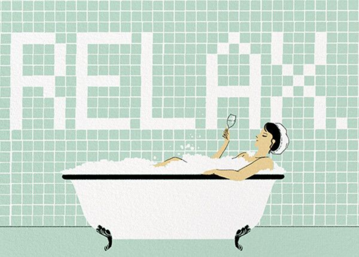 Relax - Mother's Day Card by Paperless Post
