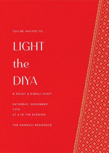 Choli - Invitation by Paperless Post