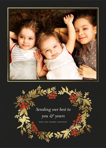 Poinsettia Garland Photo by Rifle Paper Co.