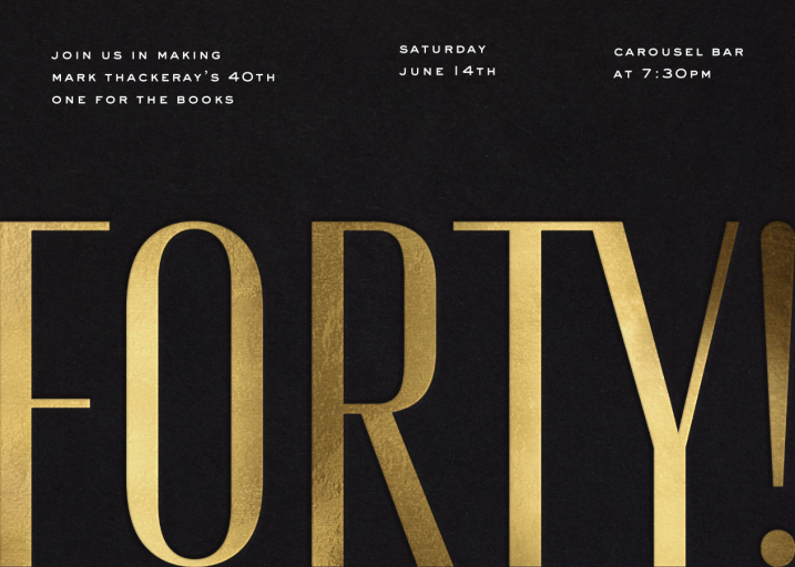 Living Large - Invitation by Paperless Post