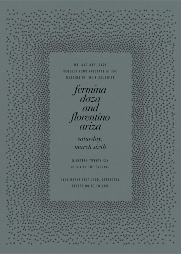 Jubilee II - Wedding Invitation by Kelly Wearstler