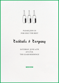 Bubbly for All - Party Invitation by Mr. Boddington's Studio