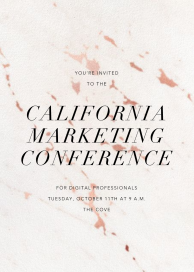 Caracalla - Conference Invitation by Paperless Post