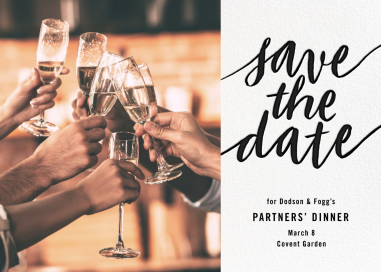 Evelina (Photo) - Event Save the Date by Paperless Post