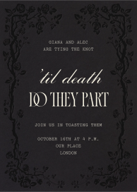 Midnight Vines by Paperless Post