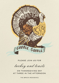 Party Fowl - Thanksgiving Invitation by Hello!Lucky