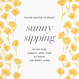 Magic Garden - Garden Party Invitation by Carolina Herrera
