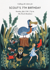 Wonderland - Birthday Invitation by Rifle Paper Co.