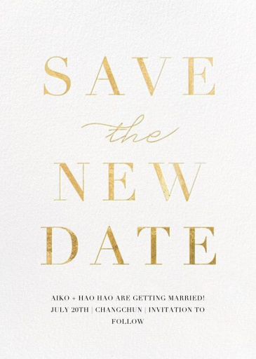 Remnant (Save The Date) - Invitation by Paperless Post