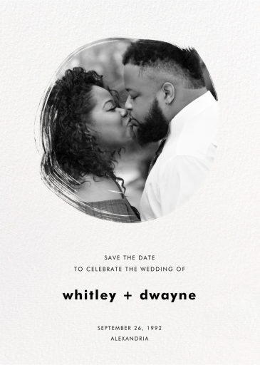 Painted Circle by Paperless Post