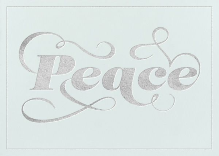 Peace on Earth - Greeting Card by Paperless Post
