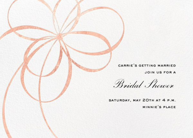 Belle Boulevard - Bridal Shower Invitation by kate spade new york