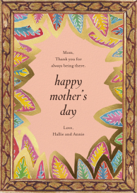 Old Gold - Mother's Day Card by Happy Menocal