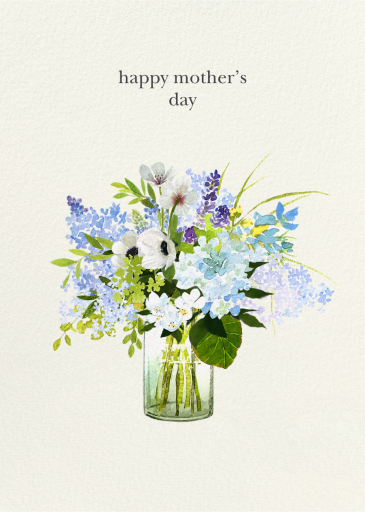 Shades of Blue - Greeting Card by Felix Doolittle