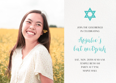 Photo Spread - Bar & Bat Mitzvah Invitation by Paperless Post