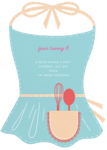 Apron Strings by Paperless Post