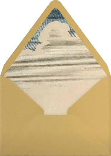 Crescent Moon - John Derian Envelope