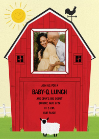 Barn Raising - Baby Shower Invitation by Paperless Post