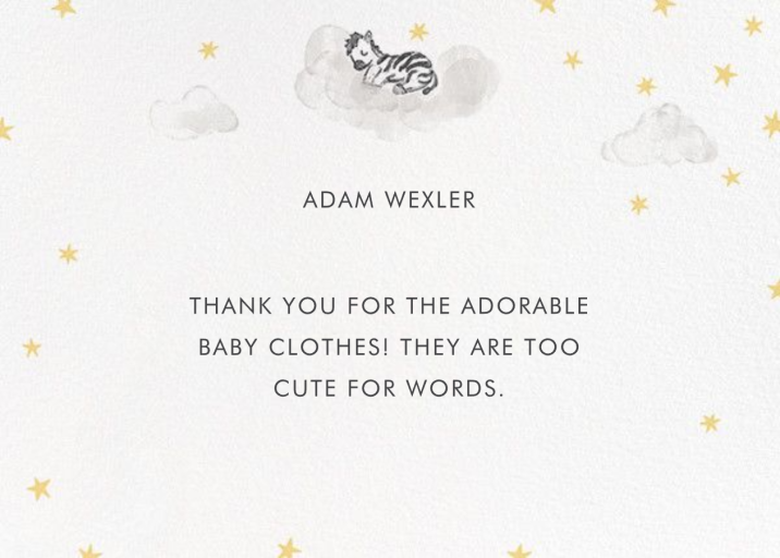 Starry Slumber (Stationery) - Stationery by Paperless Post