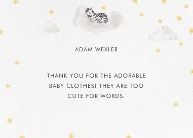 Starry Slumber (Stationery) - Stationery by Paperless Post