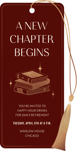 Bookmarked - Celebration Invitation by Paperless Post