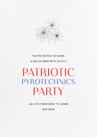 Ivory Plain - 4th of July Invitation by Paperless Post