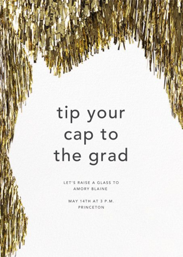 Flash (Photo) - Party Invitation by CONFETTISYSTEM - Back