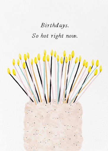 En Fuego - Birthday Card by Party of One