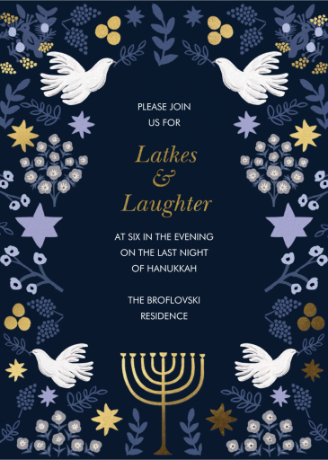 Laurel Hanukkah by Rifle Paper Co.