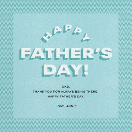 Blue Waves by Paperless Post